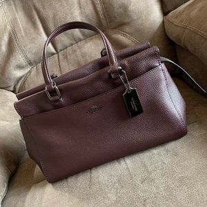 COACH LEATHER SATCHEL PURSE